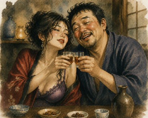 カンパイ夫婦