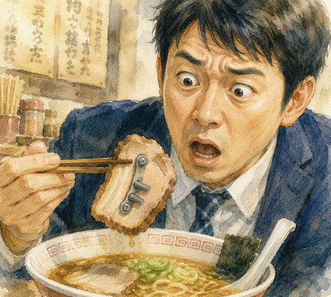 チタン豚骨ラーメン