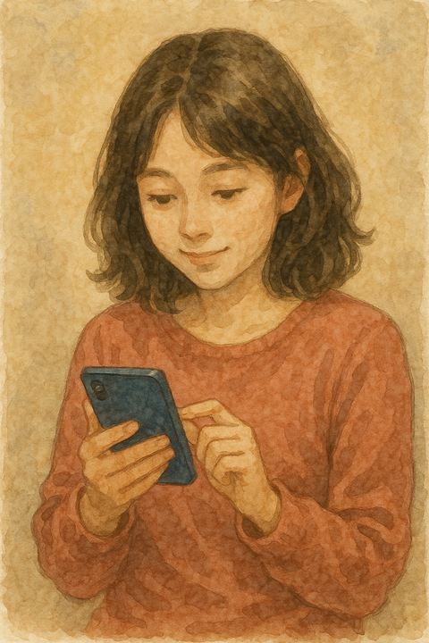 スマホで暇つぶし