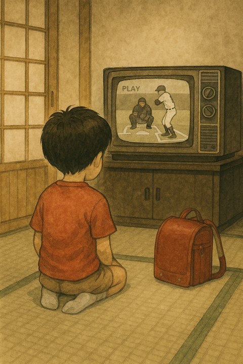 録画をテレビで再生したら野球中継