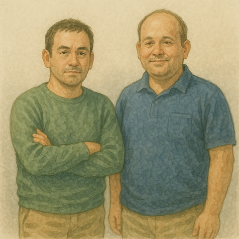 33歳のおっさんと40歳のオッサン