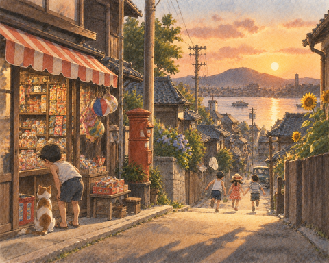 レトロな景色昭和