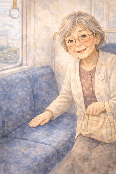 電車のお婆ちゃん