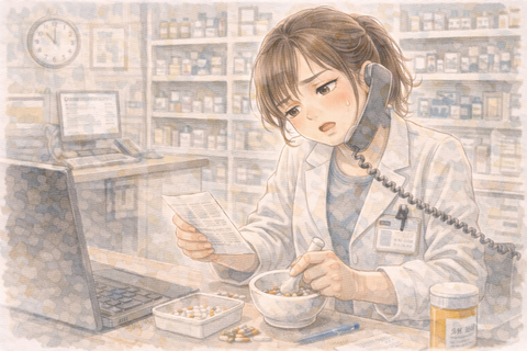 忙しい薬剤師