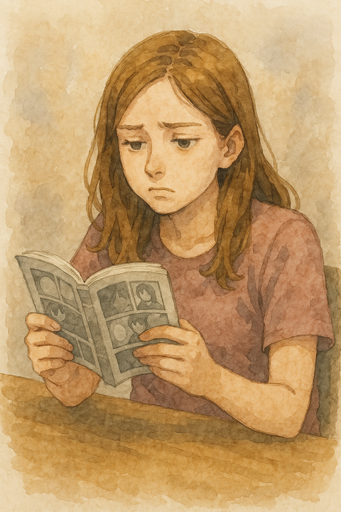 漫画に萎える女性