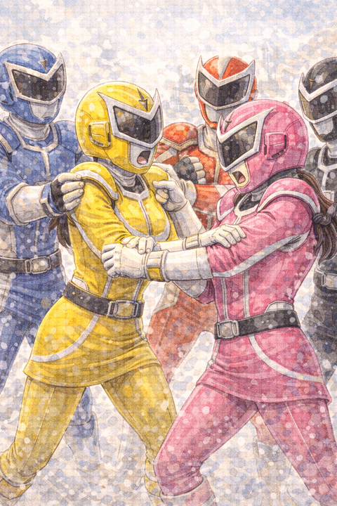 女性ヒーローの仲が悪い