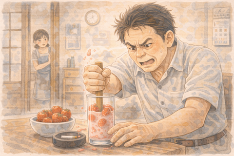 いちごミルクと昭和親父