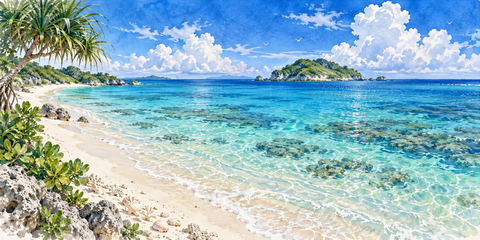沖縄の美しい海
