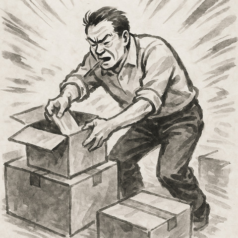 引っ越し荷造り