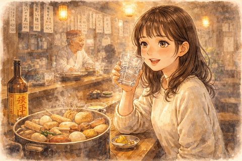 焼酎の飲み方で最高なのはおでんの出汁割り