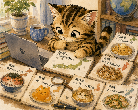 猫界のご当地グルメ