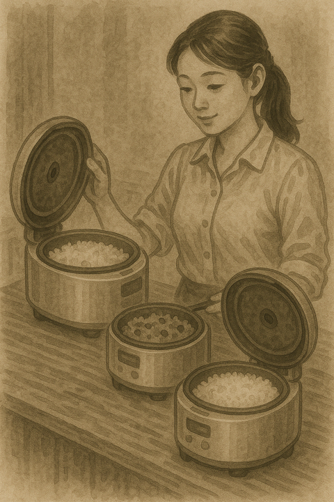 炊飯マニアの女性