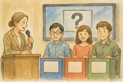 クイズ番組のパネラー
