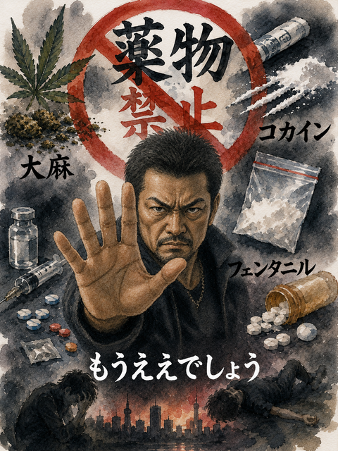 薬物禁止ポスター