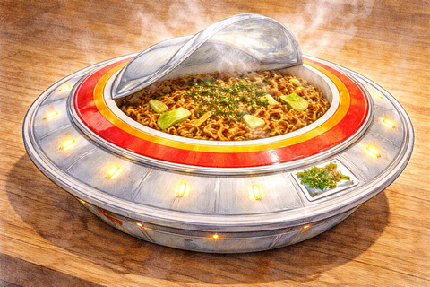 UFO型焼きそば
