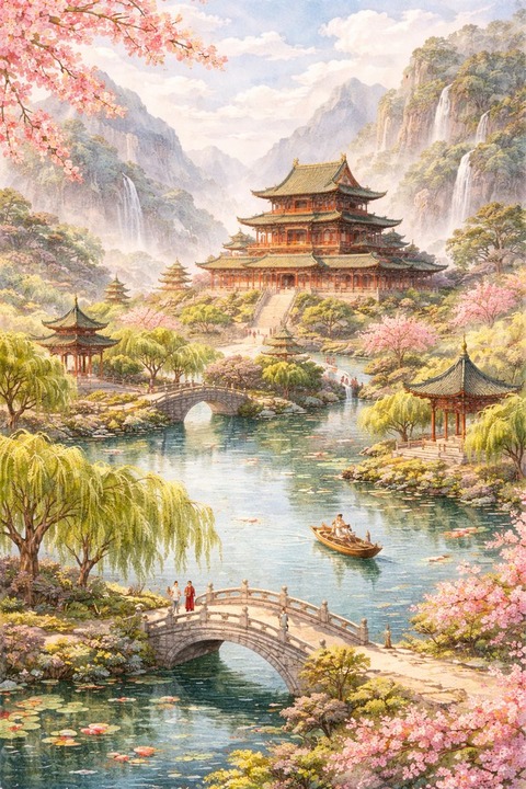 美しい古代中国