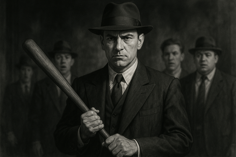 バットを持つイタリアンマフィア