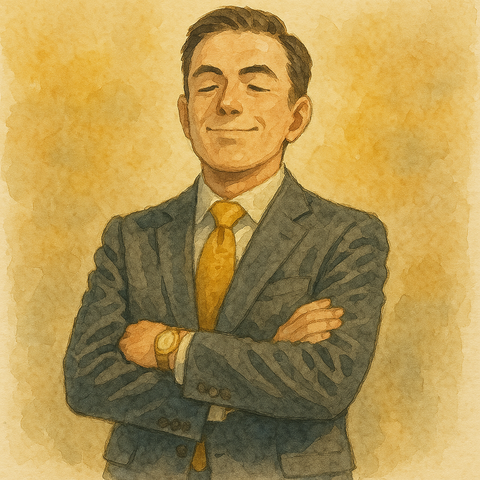 高給取りのサラリーマン