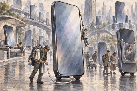 スマホが本体 人間は付属品
