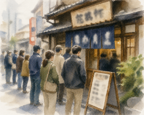 行列のできる店