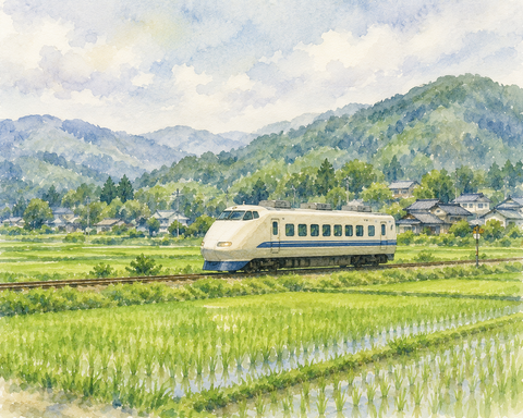 新幹線もどきの電車