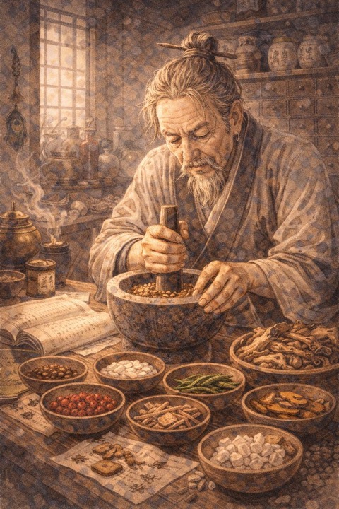古代の薬剤師