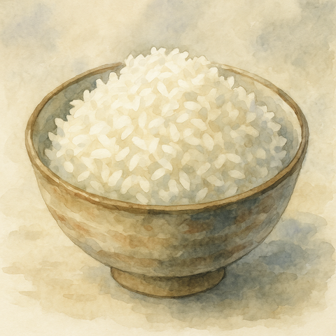 おいしそうな白米