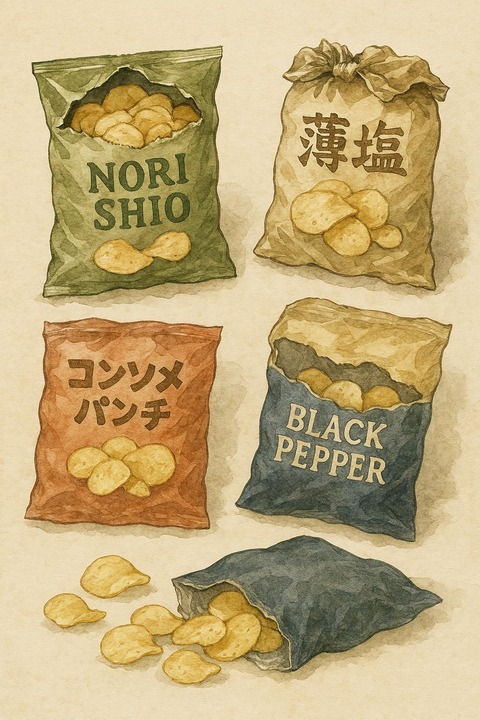 ポテチ色々