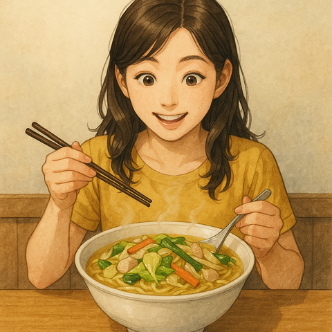 タンメンいただきます