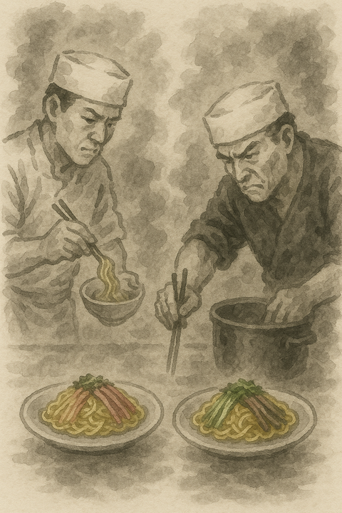 冷やし中華対決