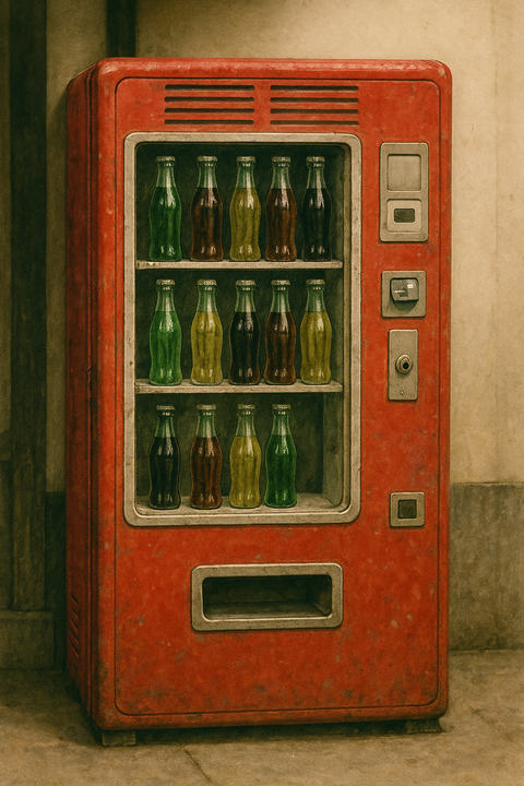 瓶ジュース自販機