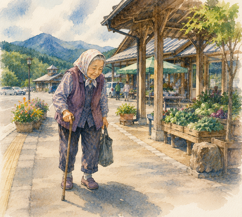 道の駅の婆ちゃん