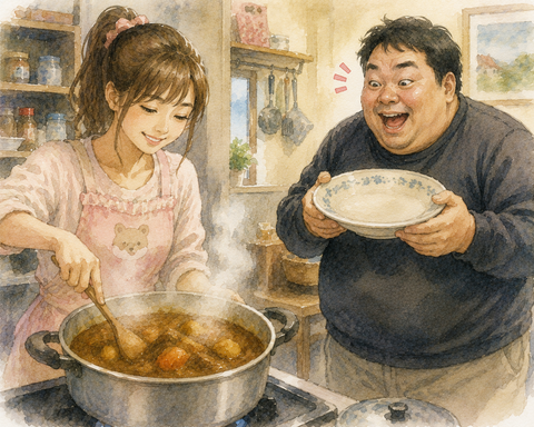 カレー曜日の男女