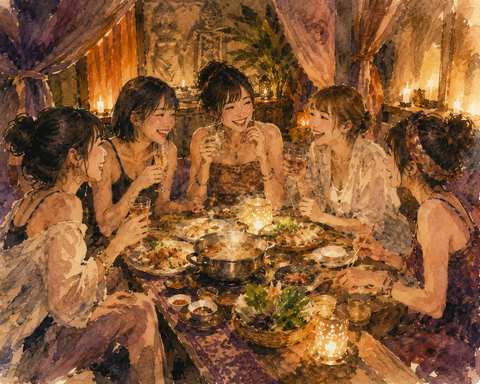 バリアンで女子会