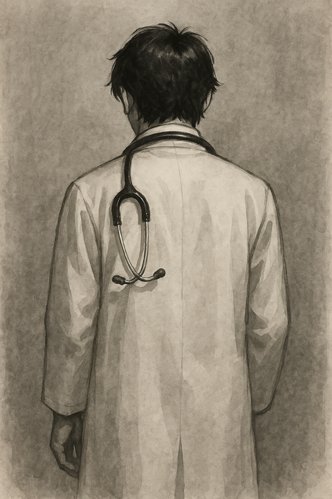医者の後ろ姿