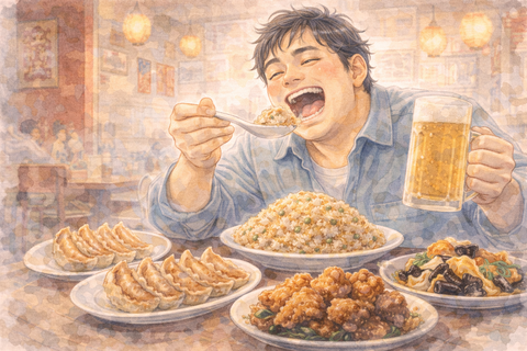 王将は安いって言ってるやつ嘘つくなよ 生ビール 餃子2枚 焼飯大盛り 唐揚げ きくらげ卵炒め これで3000円近くもかかったぞ