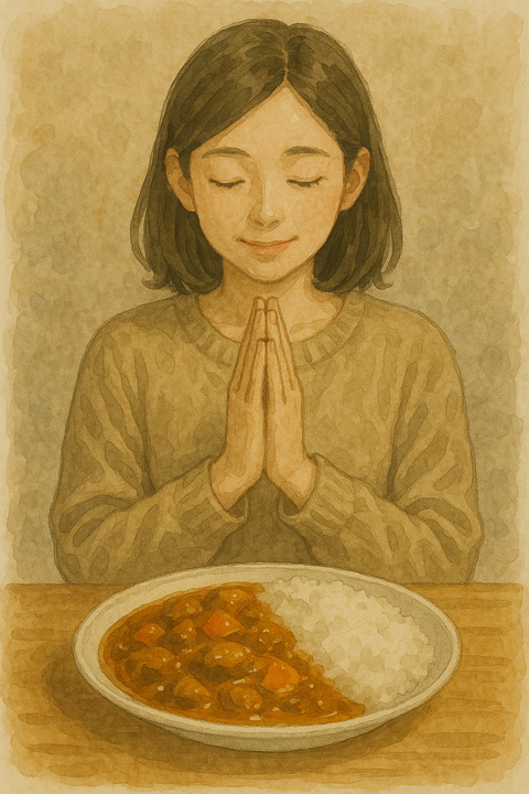 カレーいただきます