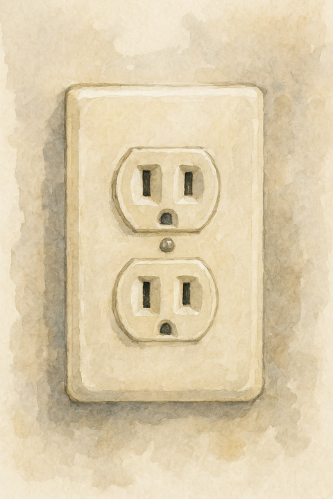 壁のコンセント