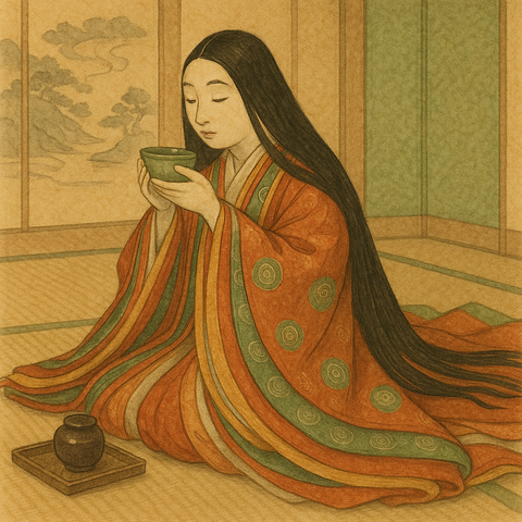 お茶をたしなむ