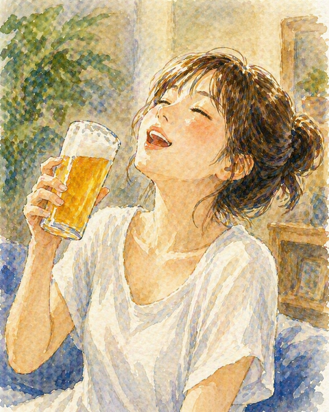 ビール飲んだ後「プハー」。この「プハー」のオリジナルはおそらくはじめ人間ギャートルズだよ