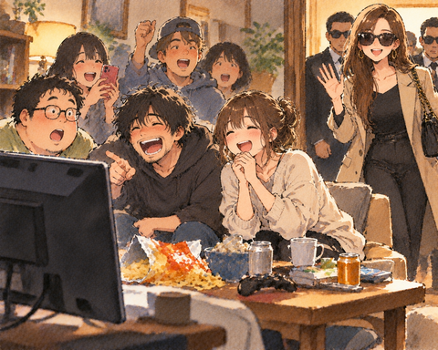 動画投稿サイトを楽しむ一般人