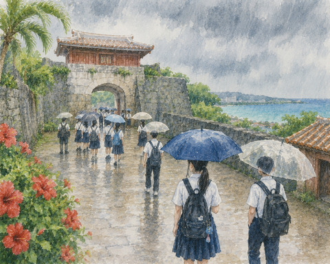 修学旅行で沖縄