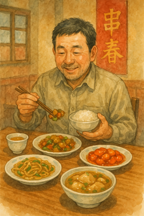 町中華の基本 ・一人客は店に入ったらキョロキョロウロウロせず、カウンター席に座る