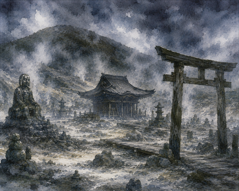恐い雰囲気の山