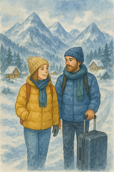 涼しいところに旅行