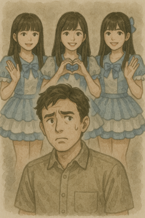 見分けのつかないアイドル