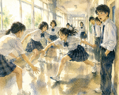 カバディ女子高生