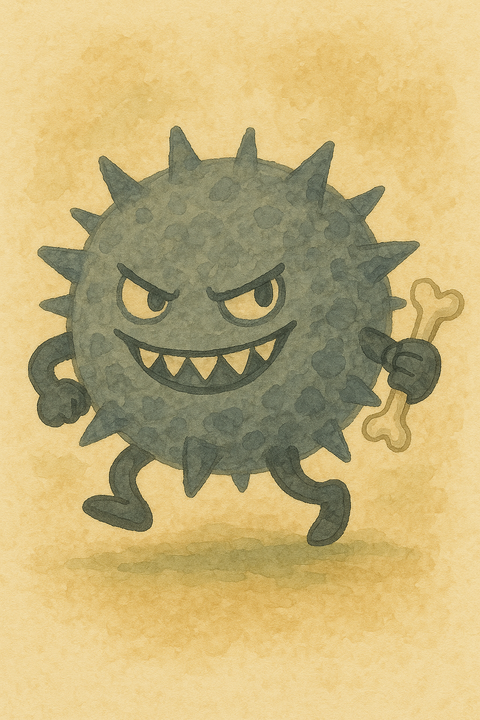 悪そうな虫歯菌