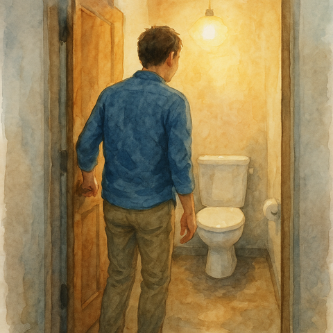 自宅トイレライト