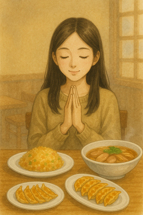 中華料理いただきます